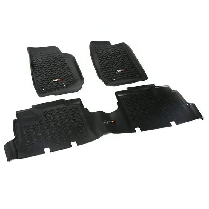 All Terrain Floor Liner Kit, Black 07-18 Jeep Wrangler JK, 4 Door