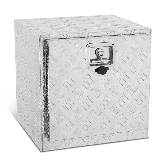Aluminum Tool Box w/ Lock 46cm D X 45cm H X 46cm W