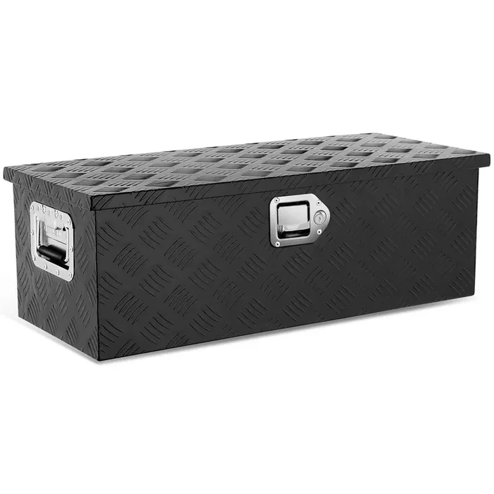Aluminum Tool Box w/ Lock 77cm W X 33cm D X 26cm H