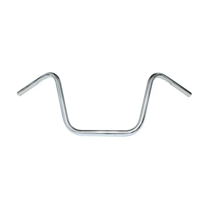 Apehanger Handlebar, 12″ Rise, 1″ Chrome