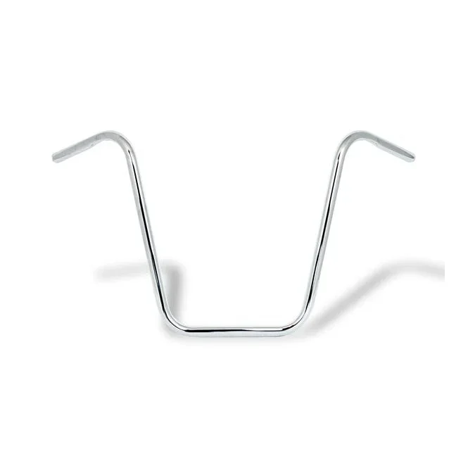 Apehanger Handlebar, 18″ Rise, 1″ Chrome