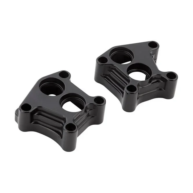 Arlen Ness 10-Gauge tappet block cover kit. All Black 99-17Twin Cam; S&S T-series engines