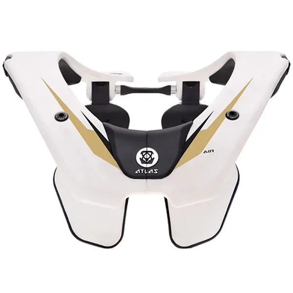 Atlas Air Neck Brace – White / Gold