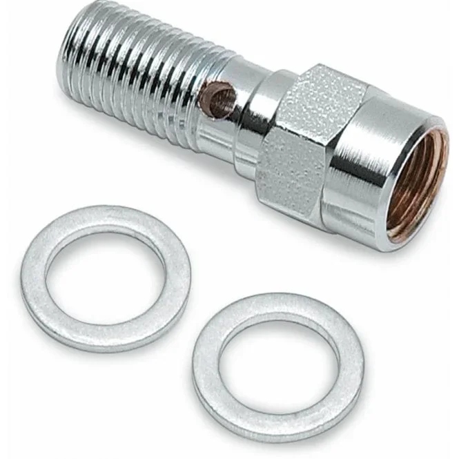 Banjo Bolt with Break Light Switch Mount