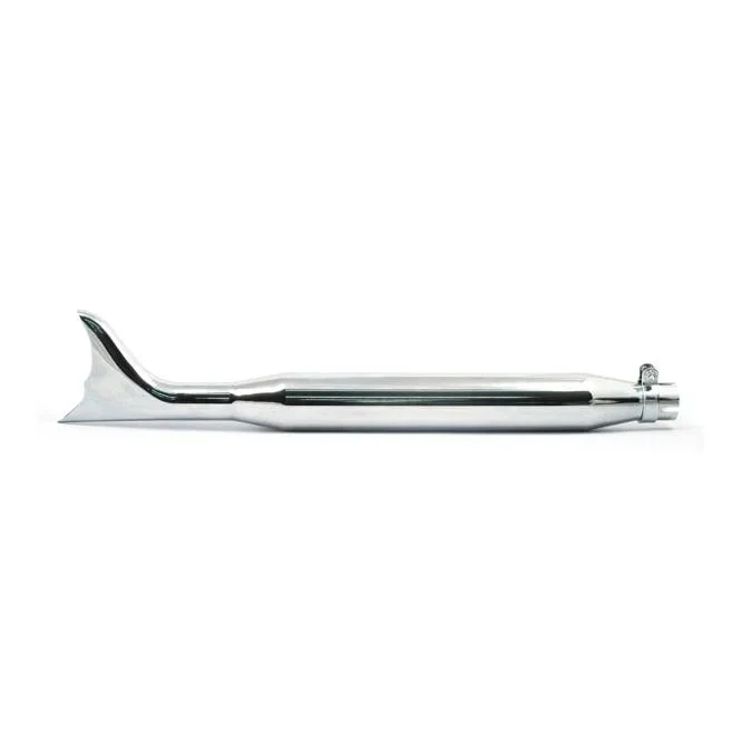 Batwing Fishtail Universal Muffler 30″ Long Chrome