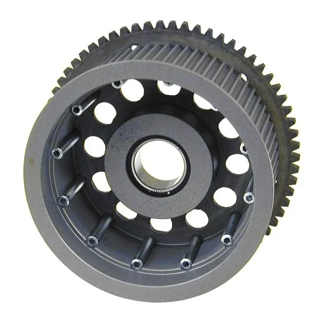 BDL clutch pulley basket 3″ 72T electric start 86-06 Softail; 84-94 FXR; 91-05 Dyna. With 3″ open electric start