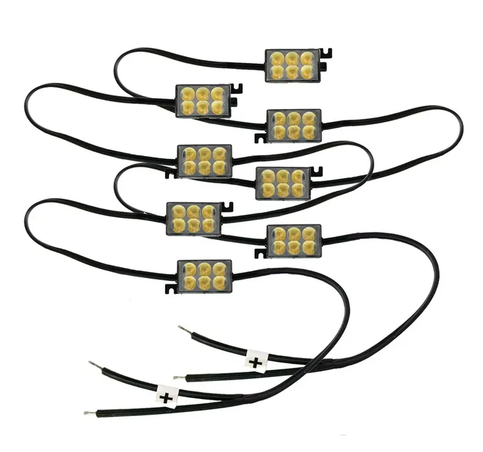 Bed Rail LED Pod Lights Kit Universal