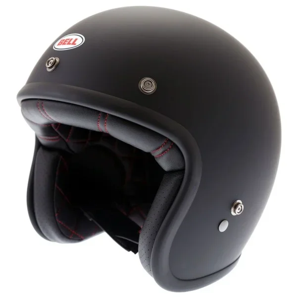 BELL Custom 500 Helmet (Matt Black) – Open Face Helmets