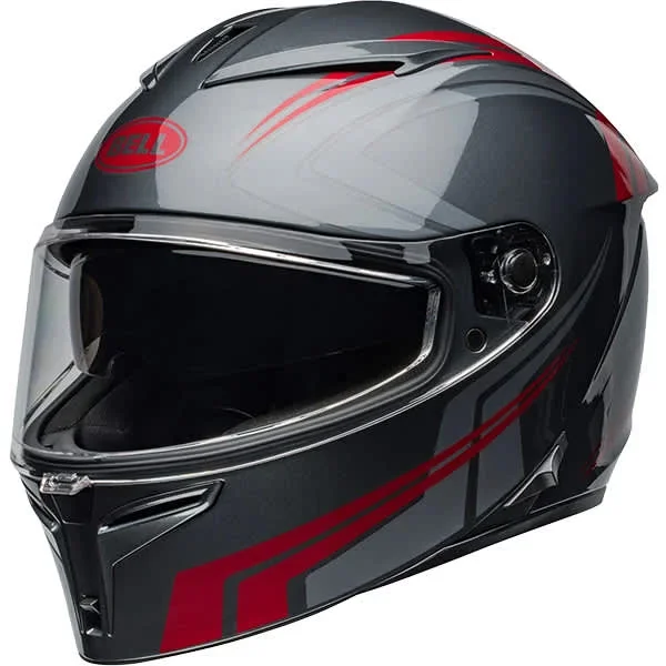 Bell Lithium – Jetstream Grey / Red