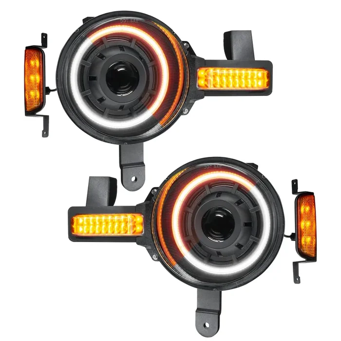 Bi-LED Projector Headlights 21-24 Ford Bronco