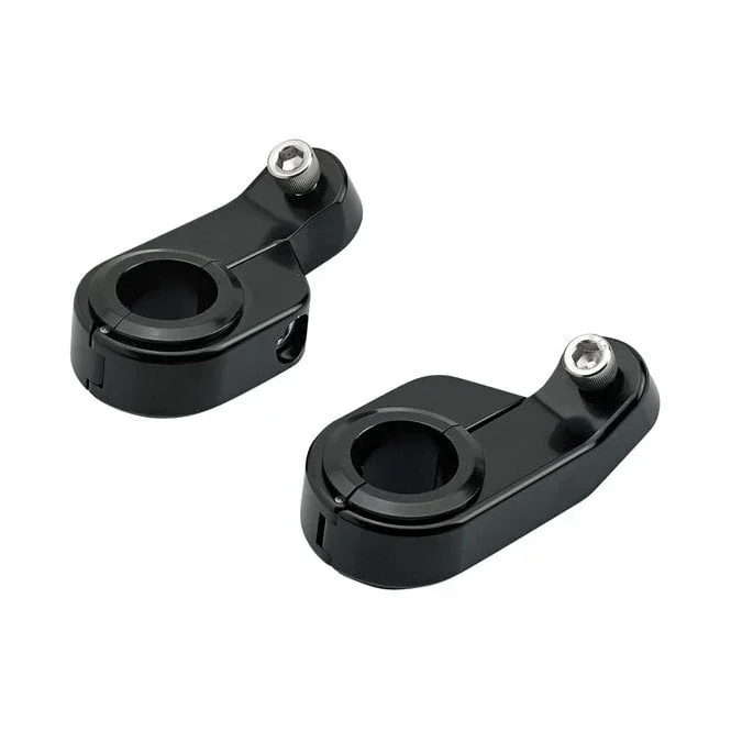 Biltwell angled o/s speed clamps black Univ.