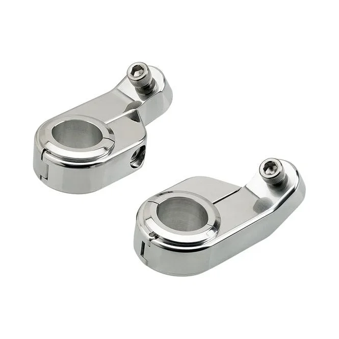 Biltwell angled o/s speed clamps chrome Univ.