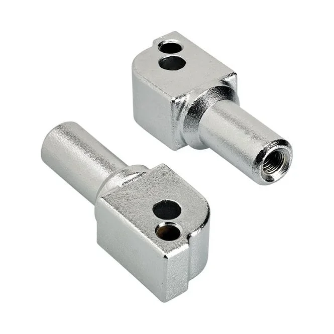 Biltwell foot peg clevis passenger. Chrome 18-23 Softail with foot pegs (passenger)