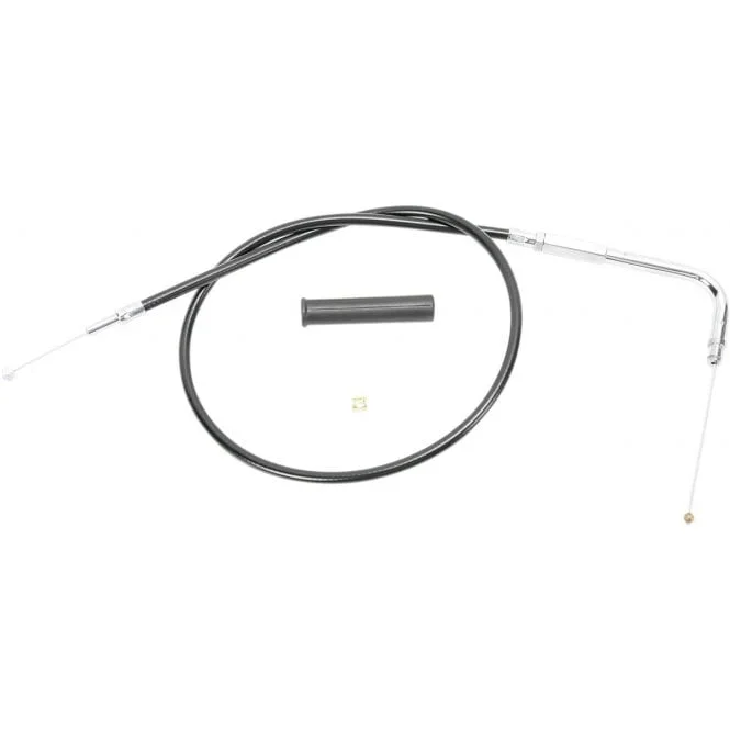 Black Vinyl Throttle Cable – Housing Length : 100.5 cm (39-1/2″) Touring