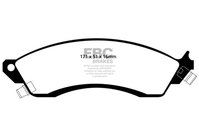 BlueStuff Superstreet Front and Rear Disc Brake Pad