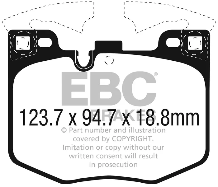 BlueStuff Superstreet Front Disc Brake Pad