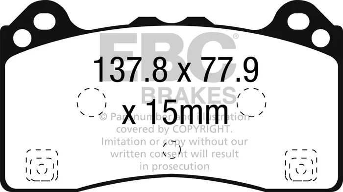 BlueStuff Superstreet Front Disc Brake Pad