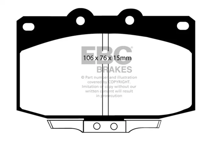 BlueStuff Superstreet Front Disc Brake Pad