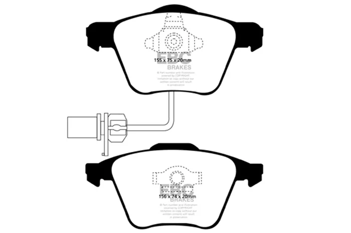 BlueStuff Superstreet Front Disc Brake Pad
