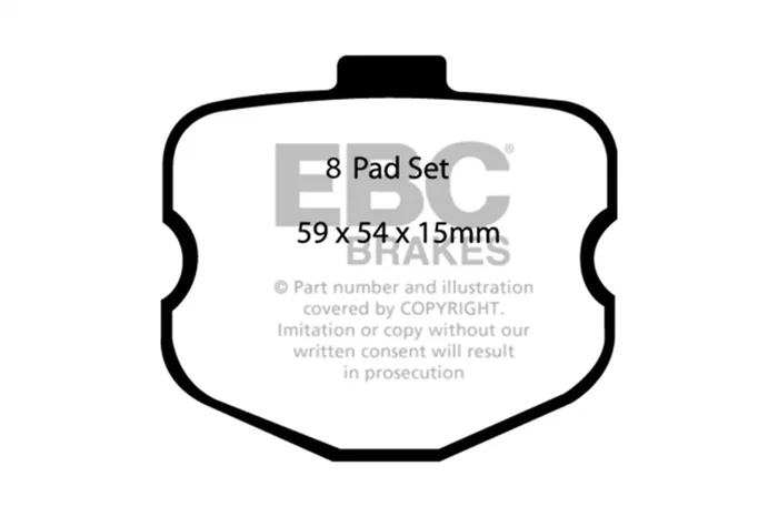 BlueStuff Superstreet Front Disc Brake Pad
