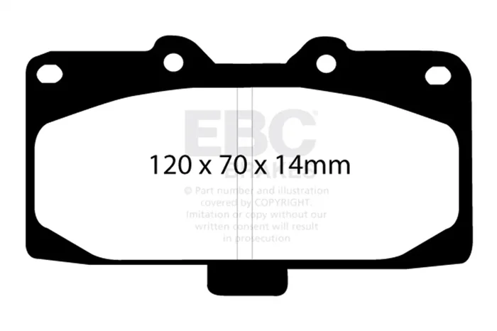 BlueStuff Superstreet Front Disc Brake Pad