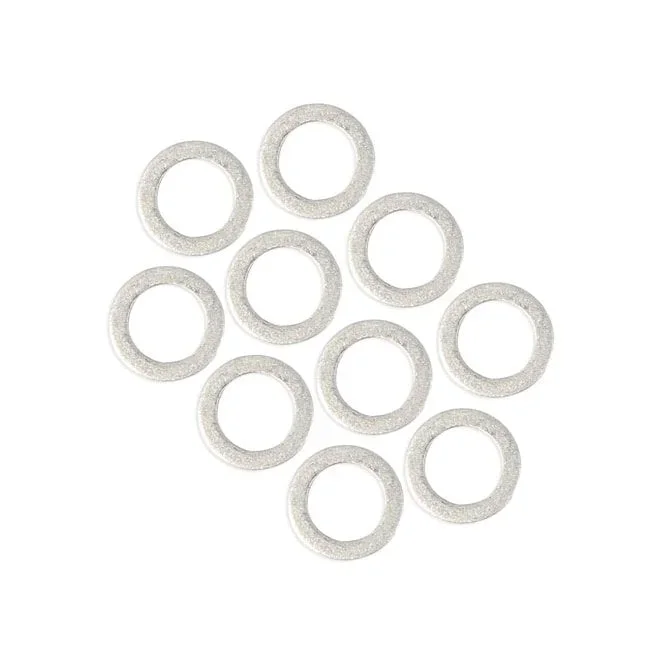 brake line washers, 3/8″ (10mm). Aluminum