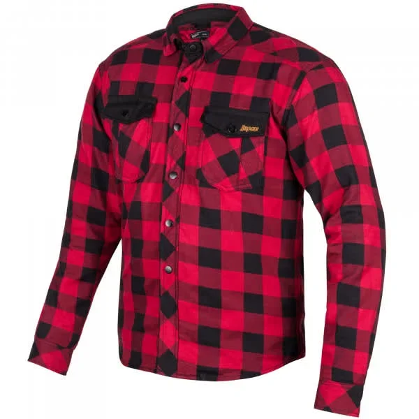 Broger Alaska Textile Shirt – Red / Black