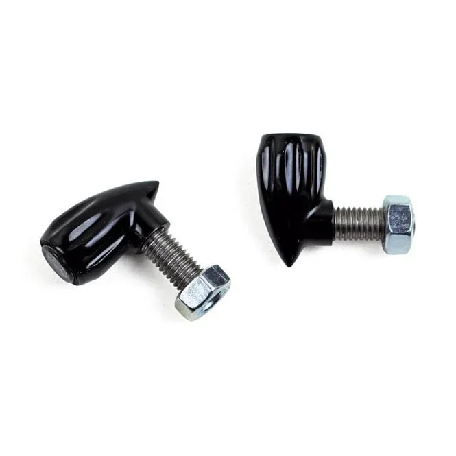 Bullet Grooved 3-1 Taillight/Turn Signal Combo. Blck