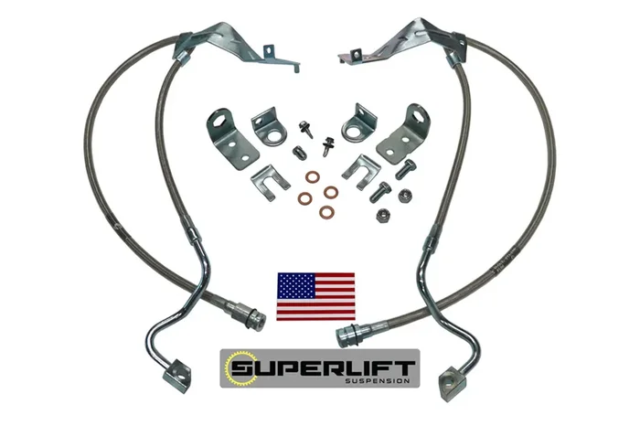 Bullet Proof Brake Hoses 05-07 Ford F-250 / F-350 – Pair