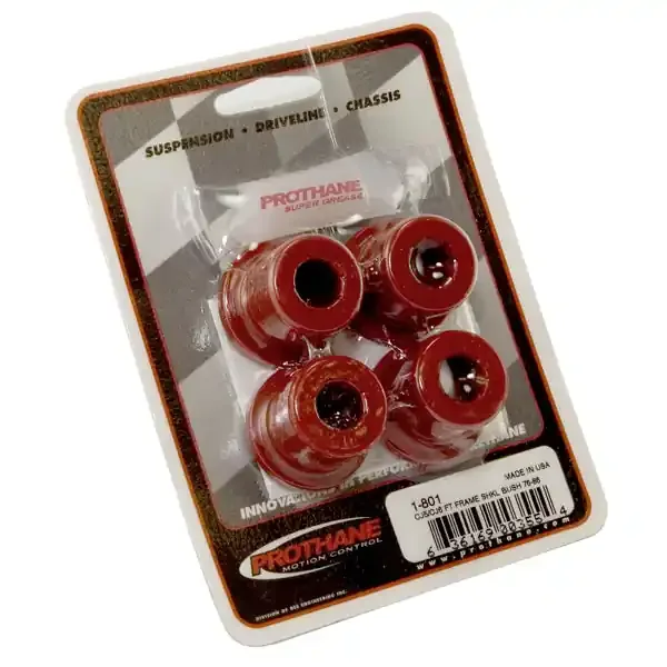 Bushing Set-4, Shackle Front 76-86 Jeep CJ5/7, Scrambler