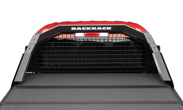 Cab Safety Screen Window Protection Trace Rack 19-24 Chevy GMC Sierra 1500
