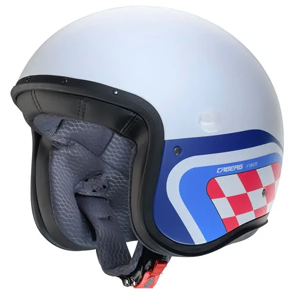 Caberg Freeride X – Daytona Matt White / Blue / Red