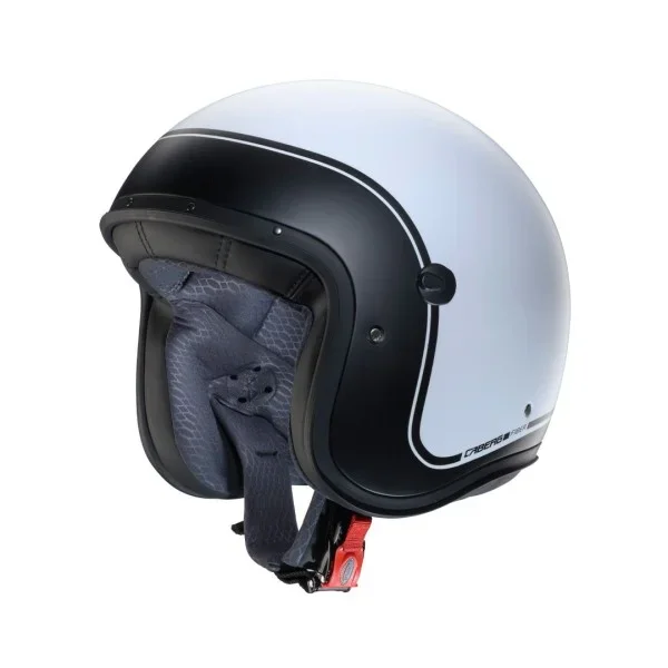 Caberg Freeride X Imola Matt White/Black Helmet – Open Face Helmets