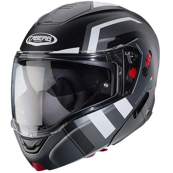 Caberg Horus X – Matt Black / Gun / White