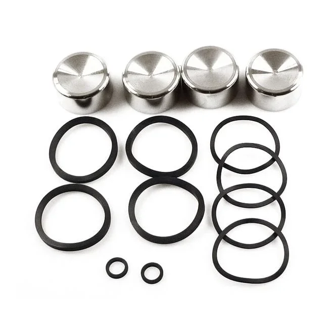 Caliper Piston & Seal Kit, Front/Rear