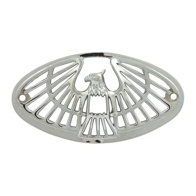 Cateye Taillight Grill. Eagle, Chrome