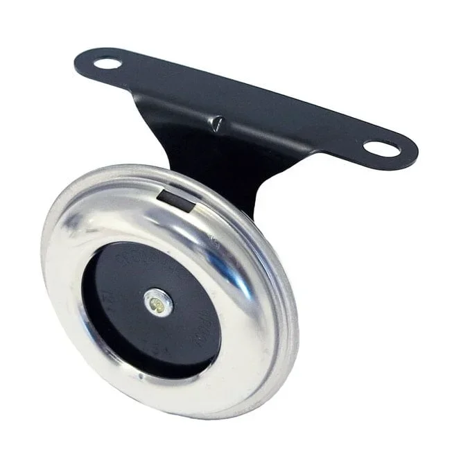 Chris Products 2-1/2″ custom horn. 12-Volt. Black/Zinc