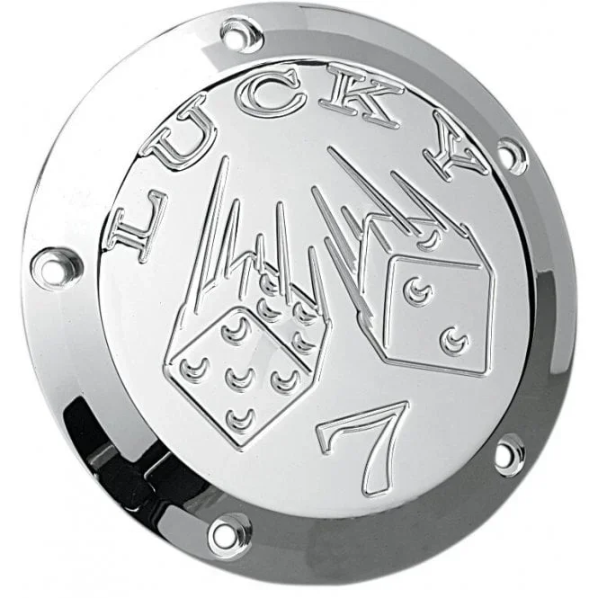 Chrome Billet Derby Cover Dyna, Softail, Classic, Touring, Trike