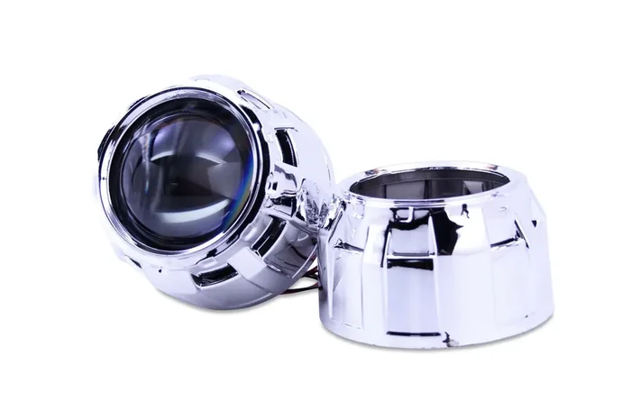 Chrome Mini Gatling Gun Projector Shroud Universal