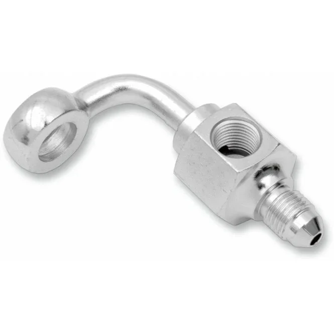 Chrome Steel Banjo Fitting