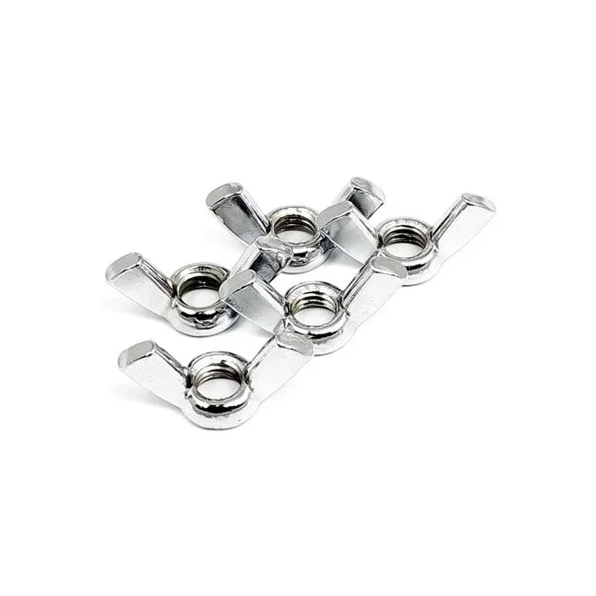 CHROME WING NUT 3/8-16