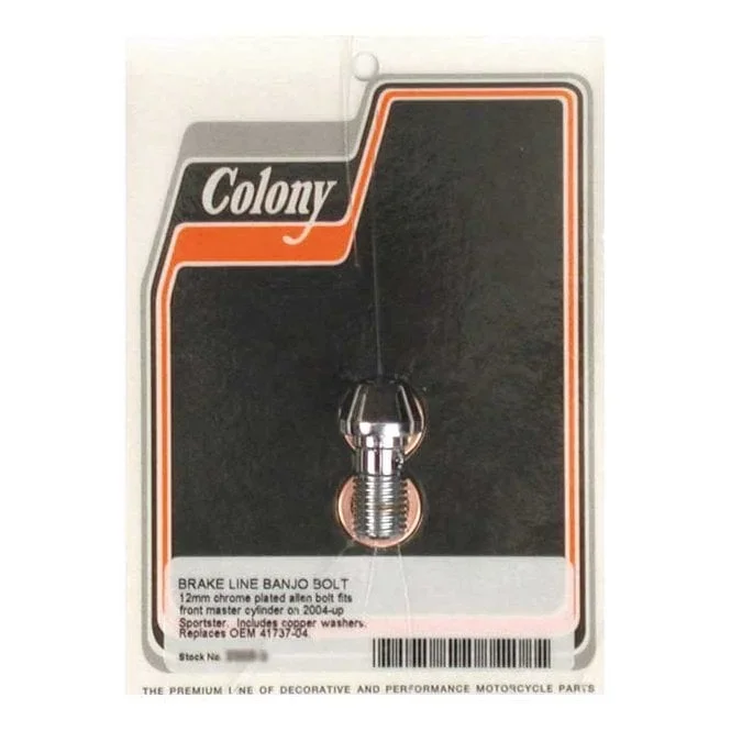 COLONY BANJO BOLTS 12MM X 1.5