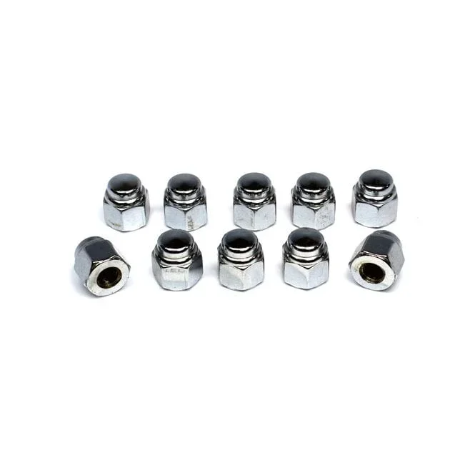 Colony cap nuts 1/4-20 chrome plated Universal