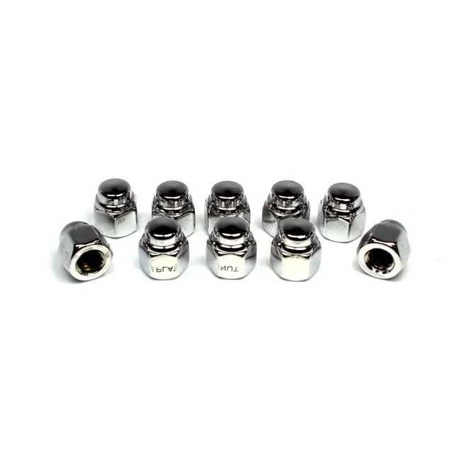 Colony cap nuts 3/8-16 chrome plated Universal