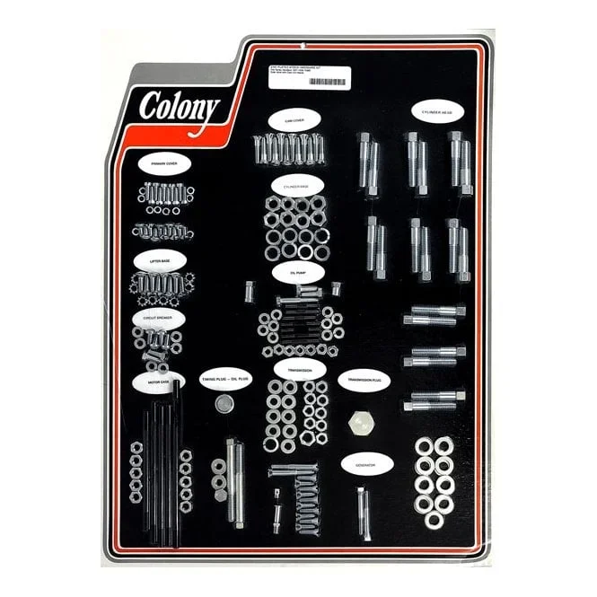 COLONY MOTOR SCREW SET 37-39 74/80″ U MODELS WITH CAST IRON HEADS