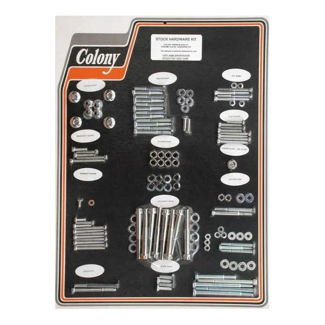 COLONY MOTOR SCREW SET 77-80 XL MODELS