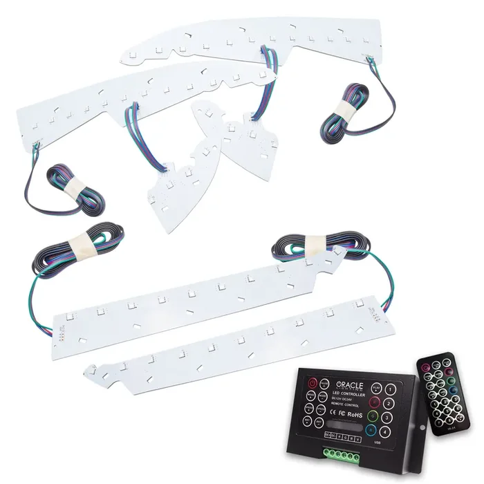 ColorSHIFT Headlight DRL Upgrade Kit 14-15 GMC Sierra