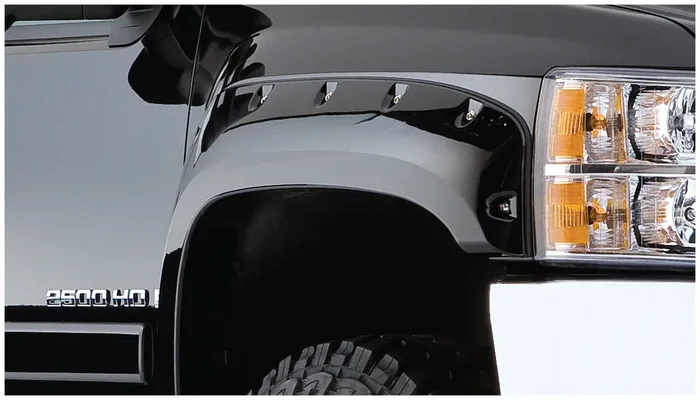 Cutout Style 4-Piece Fender Flare Set 07-13 Chevy Silverado 1500