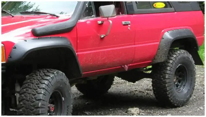 Cutout Style Front Fender Flares 84-88 Toyota Pickup