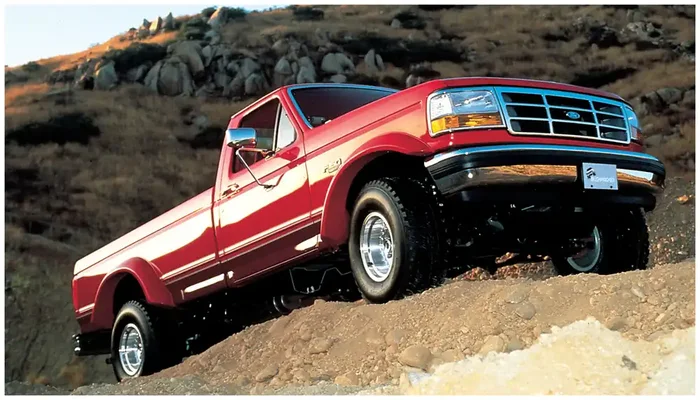 Cutout Style Rear Fender Flares 92-96 Ford Bronco, F-150, F-250, 92-97 F-350 Super Duty
